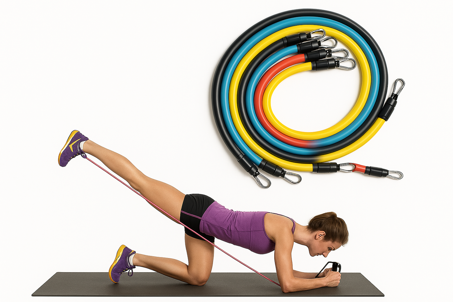 Kit Bandes de Résistance Multifonction – Entraînement Complet, Liberté Totale