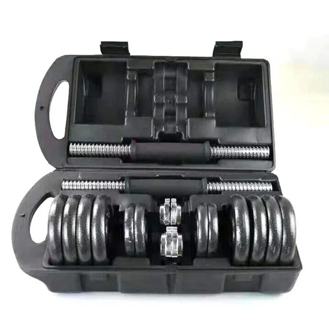 Kit Haltères Ajustables avec Mallette – Force, Polyvalence, Liberté